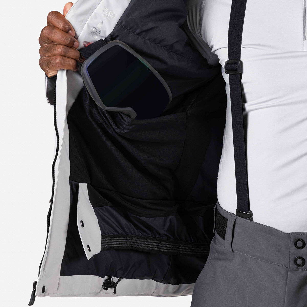 Rossignol Men's Hero Velika Insulated Ski Jacket grey