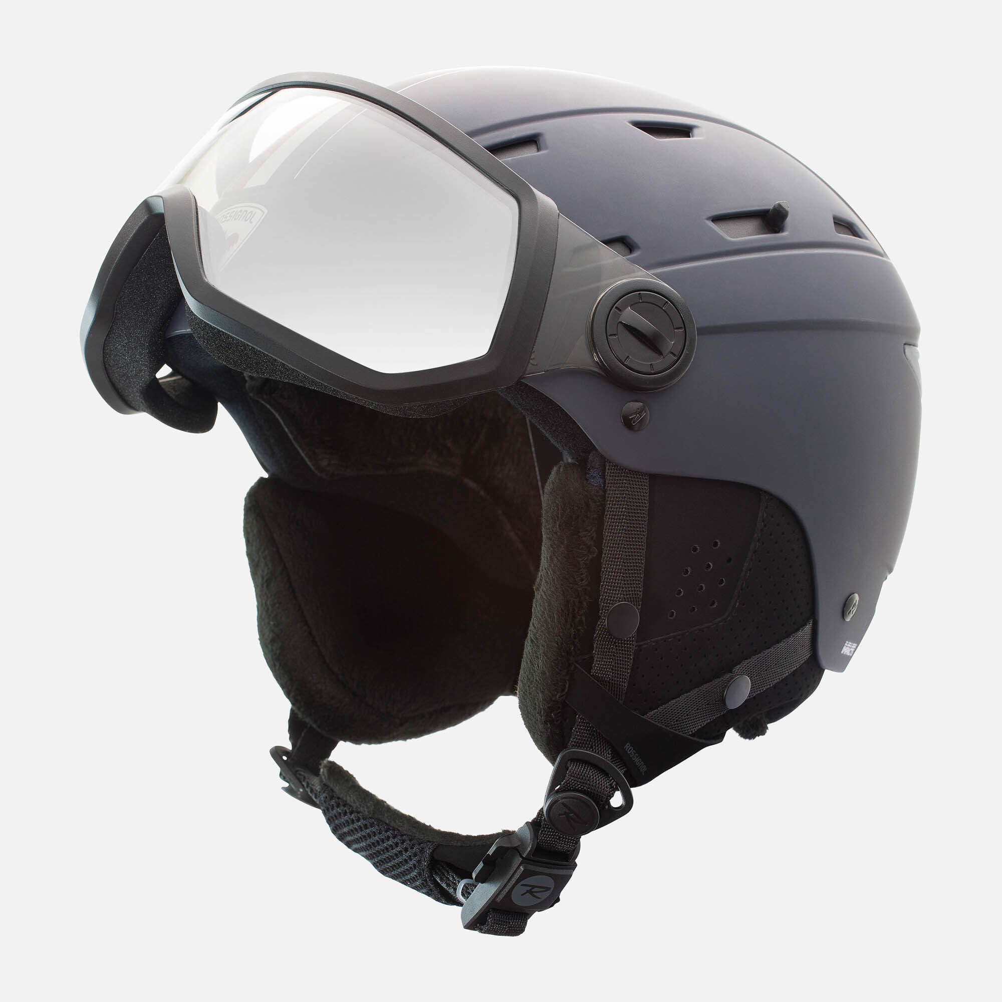 Unisex Helmet Allspeed Visor Impacts Photochromic | Black | Rossignol