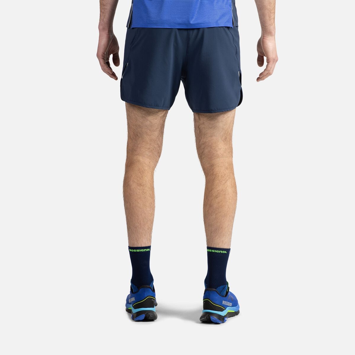 Rossignol Men's Sapa Trail Running Shorts 5' Blue