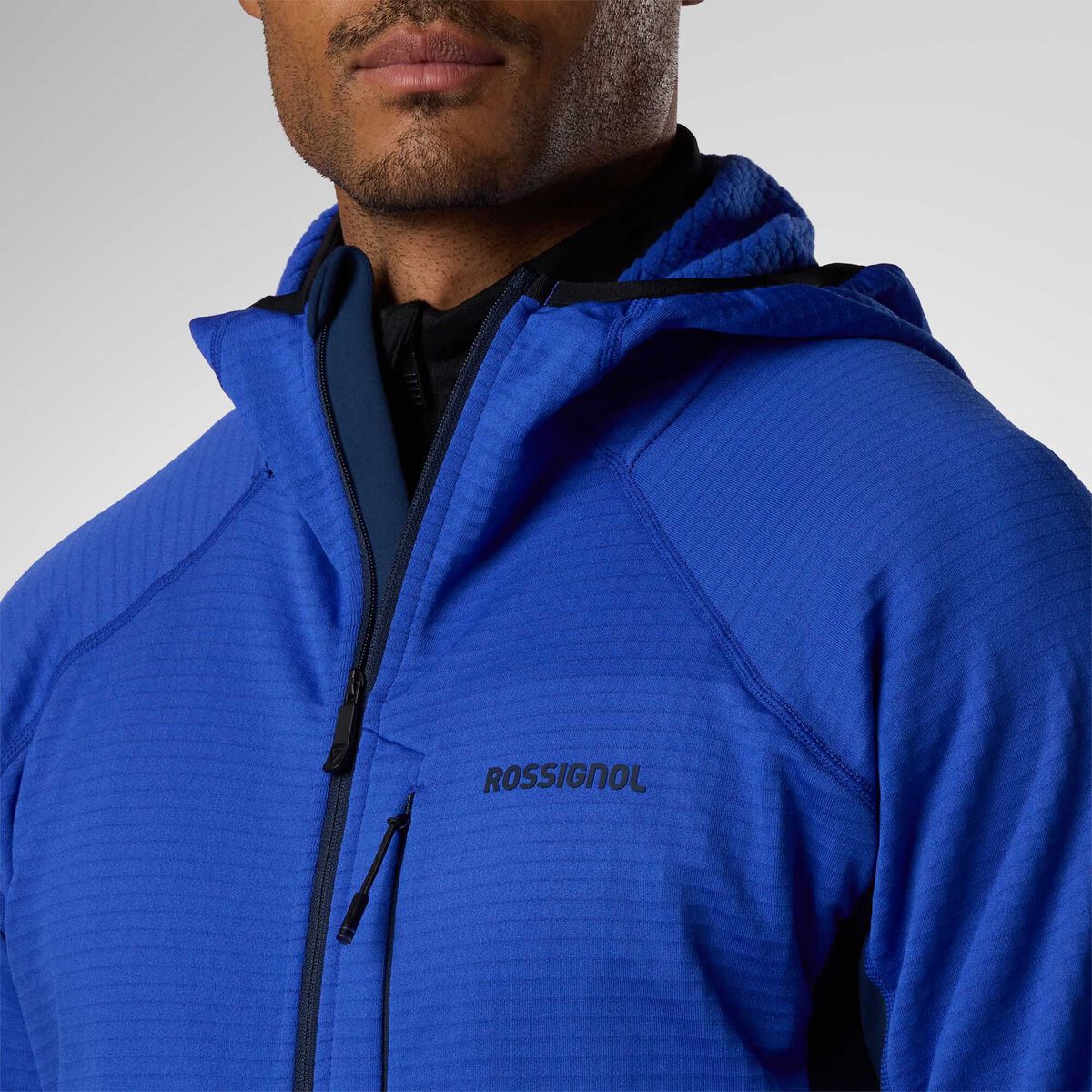 Rossignol Pile Full-zip con cappuccio Blackside Mix uomo [Ldw.value.EnumValue;@529205ba