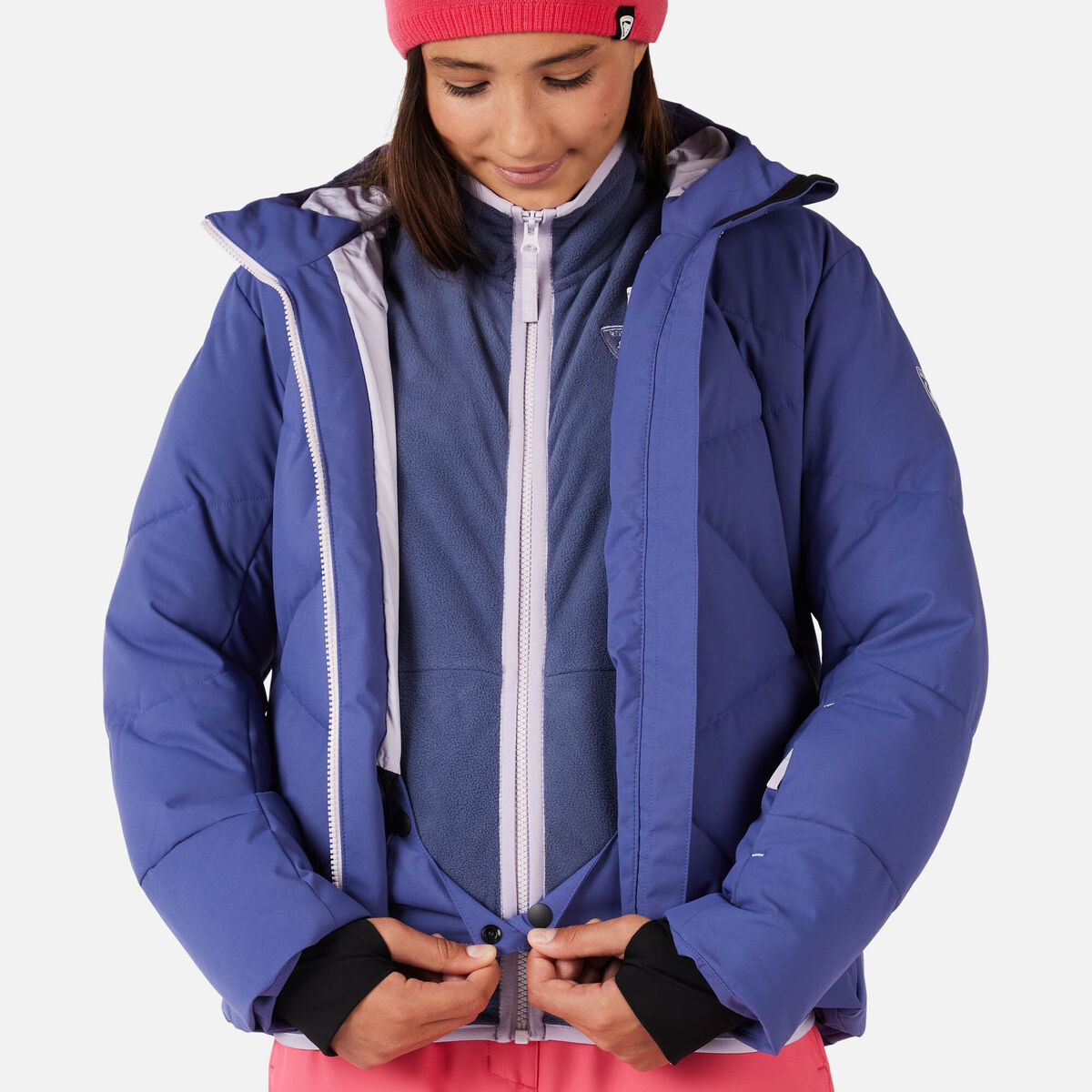 Rossignol Girls' Staci Ski Jacket Blue