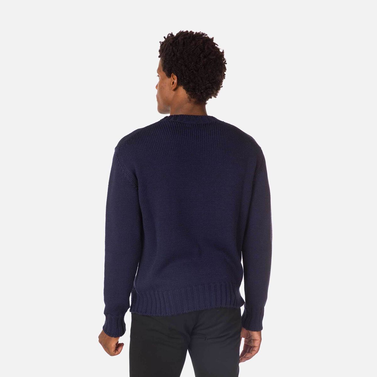 Pull Over en maille à col rond Homme