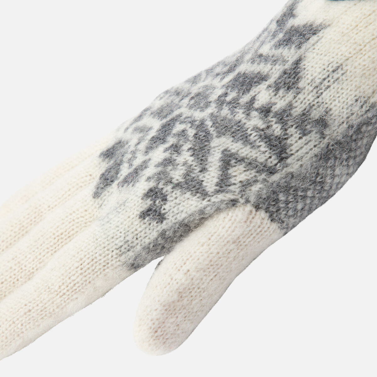 Rossignol Women's Snowflake Gloves White