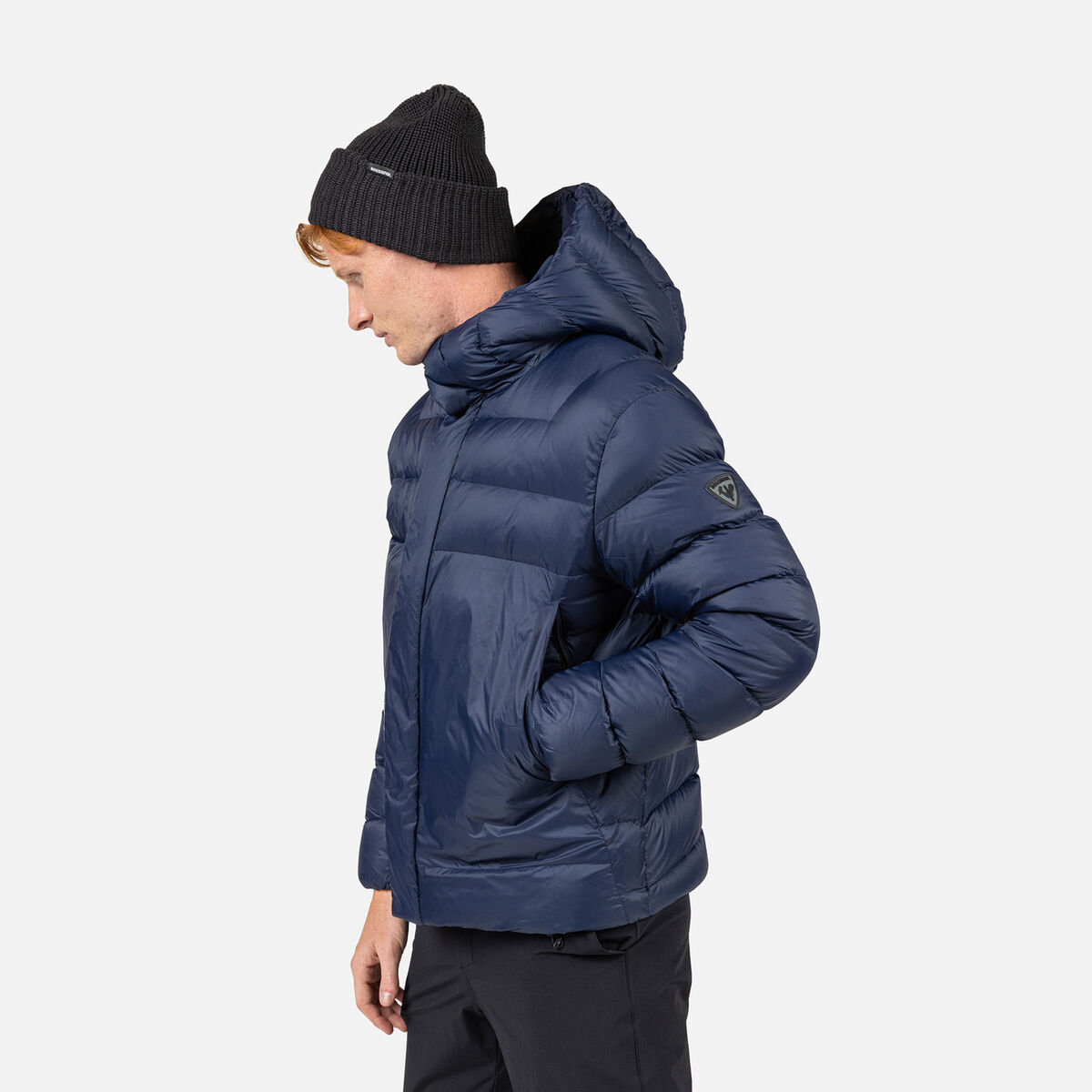 Rossignol Men's Aretu Down Hoodie Blue
