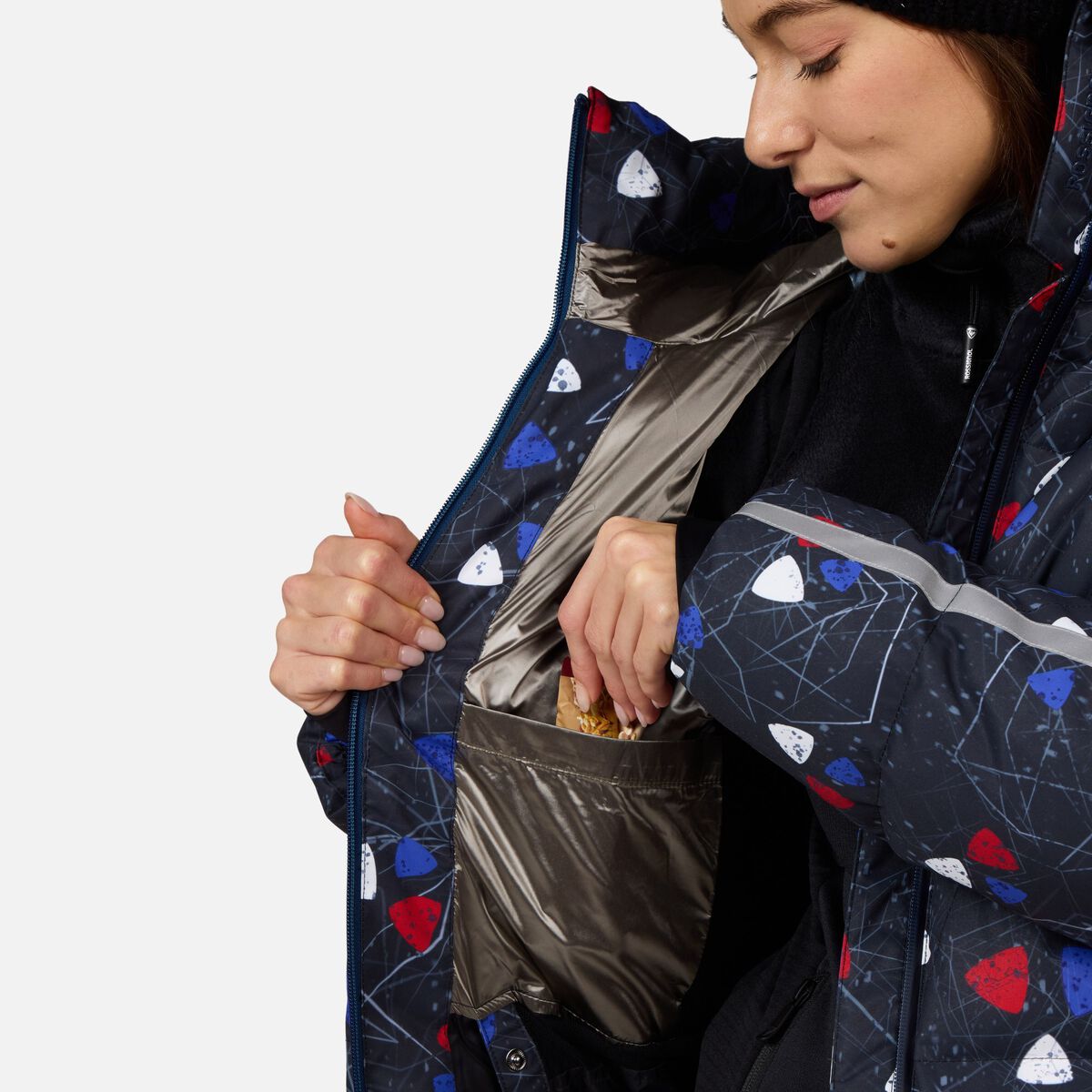 Rossignol Piumino da sci donna Ventina Print [Ldw.value.EnumValue;@5fb79eff