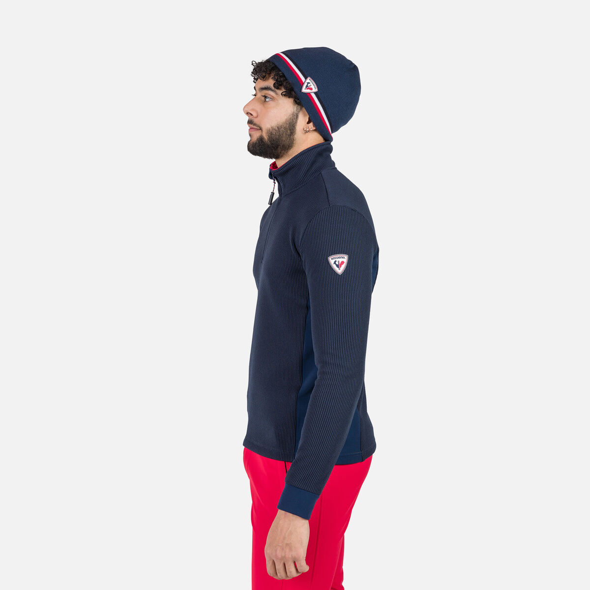 Rossignol Men's Cieloalto Half-Zip Fleece Blue