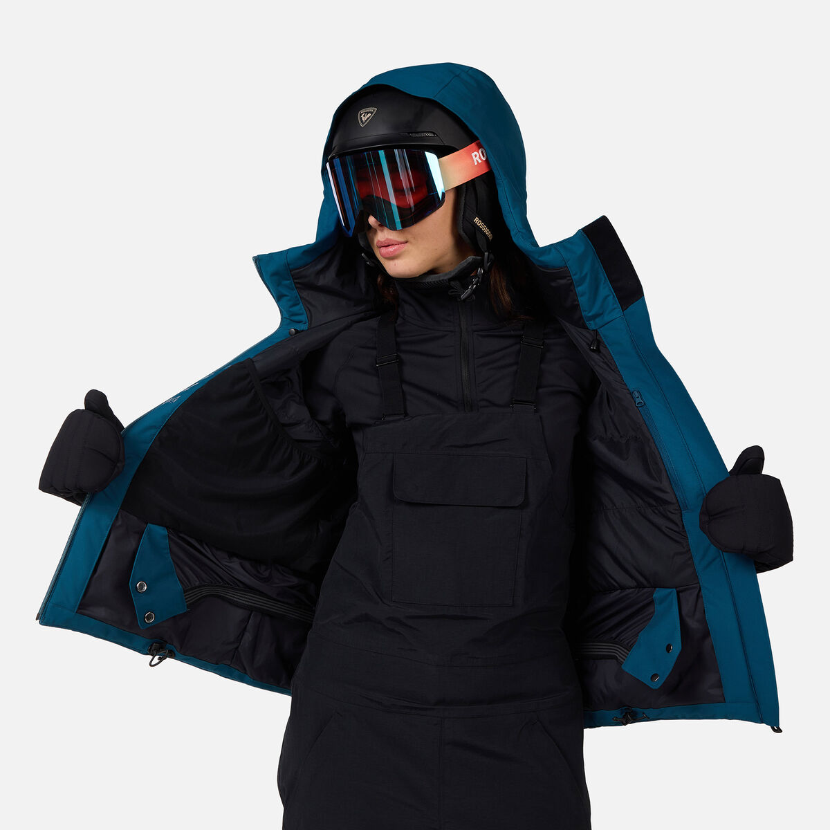 Rossignol Women's Rochrun Insulated Ski Jacket Blue