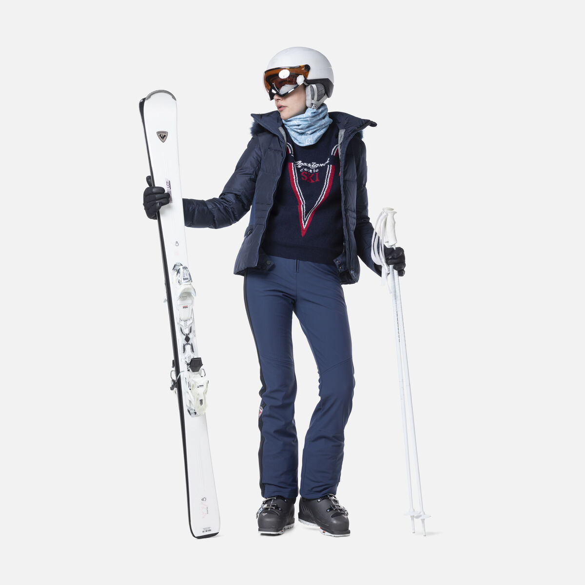 Pantalones de esquí Resort Softshell para mujer