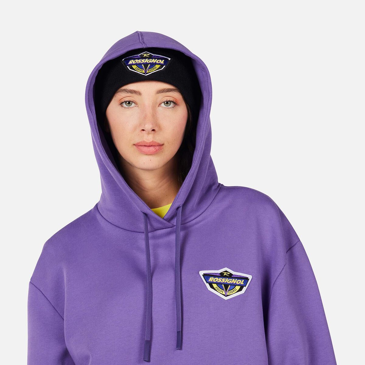 Rossignol Super Hoodie Pink/Purple