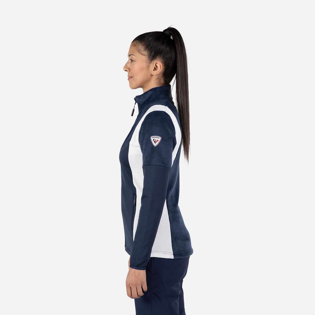 Rossignol Polaire zippée femme Diretta Blue