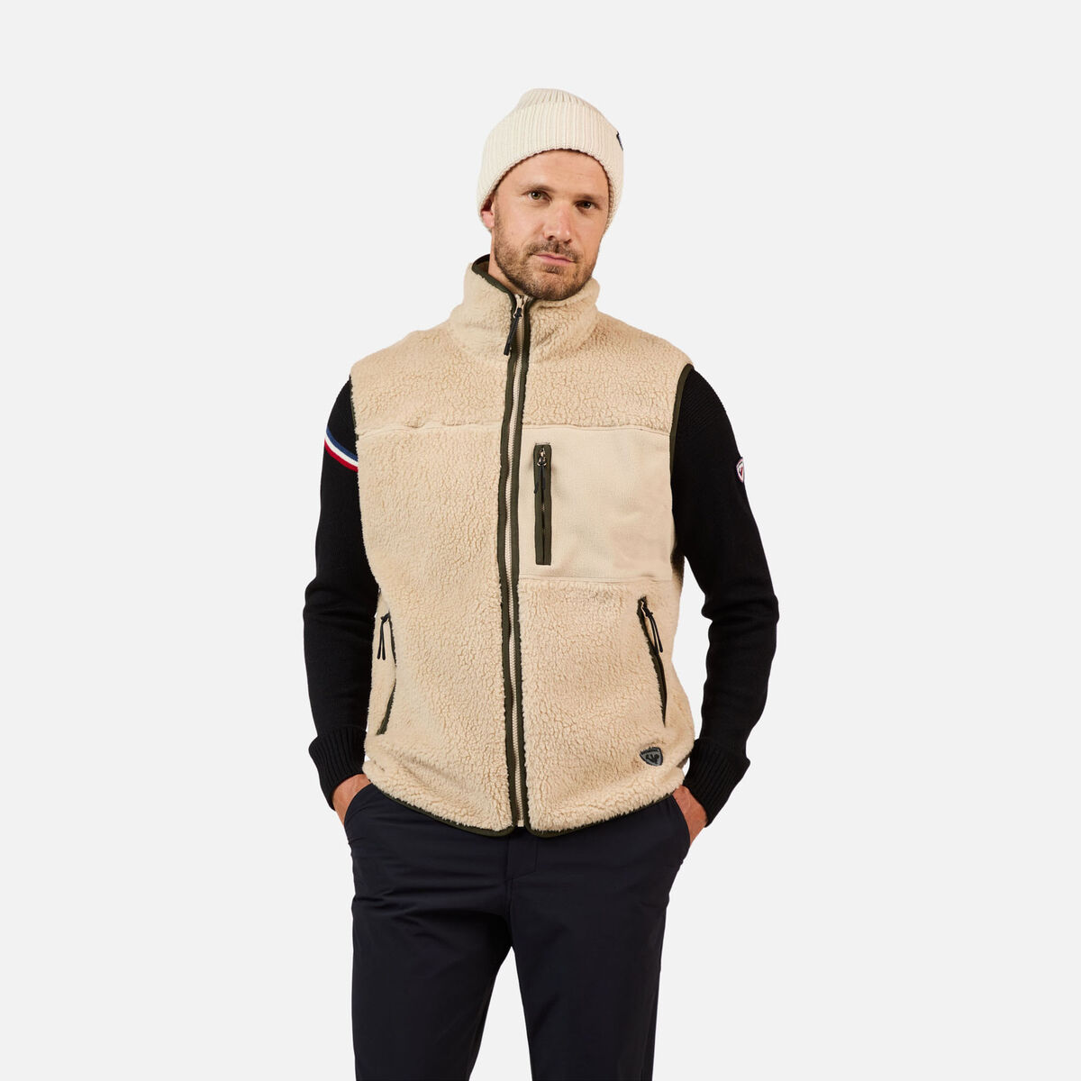 Rossignol Men's All Track Sherpa Vest Grey