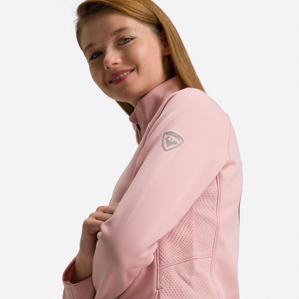 Rossignol Classique Clim Midlayer f&uuml;r Damen Pink/Purple