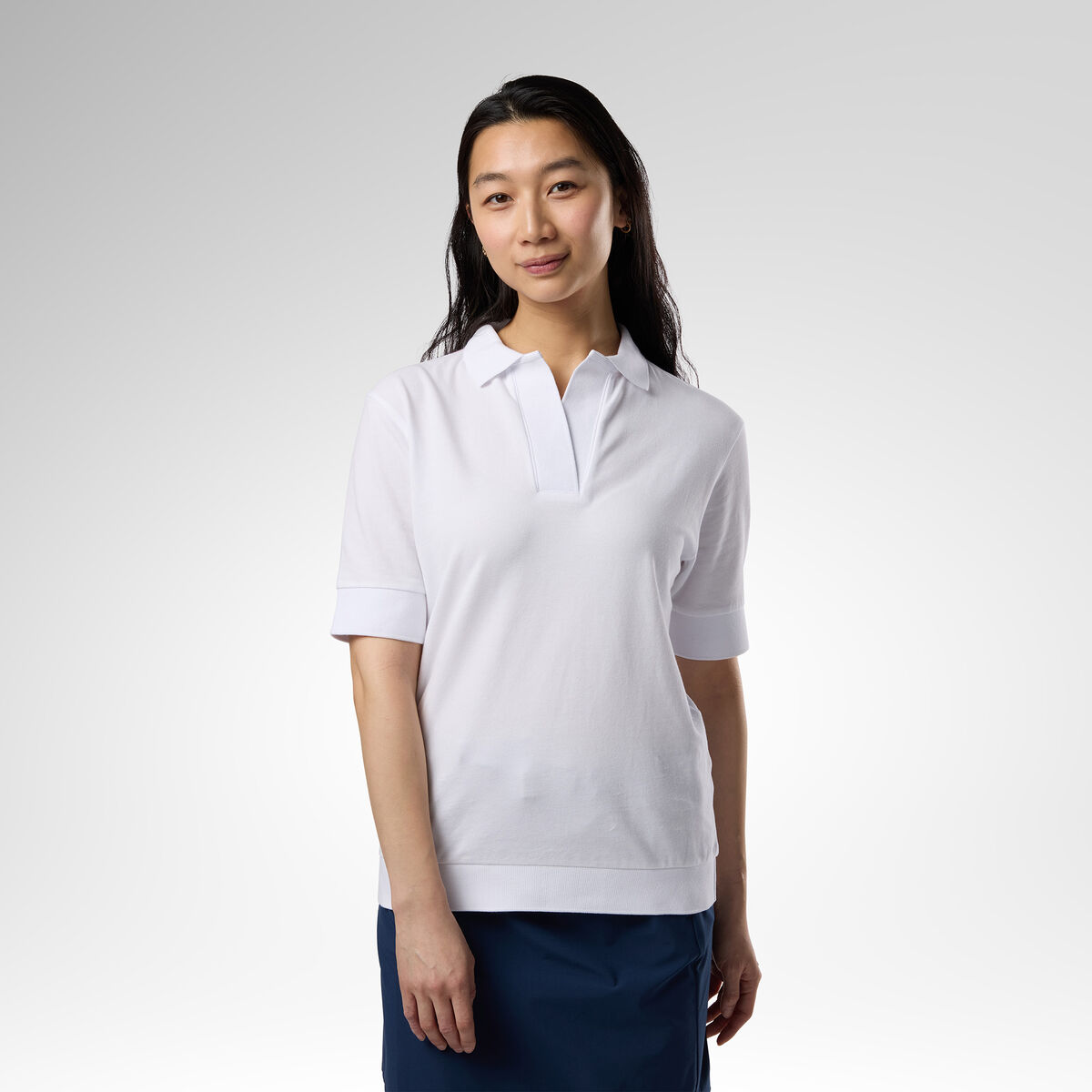 Rossignol Polo de piqu&eacute; para mujer White