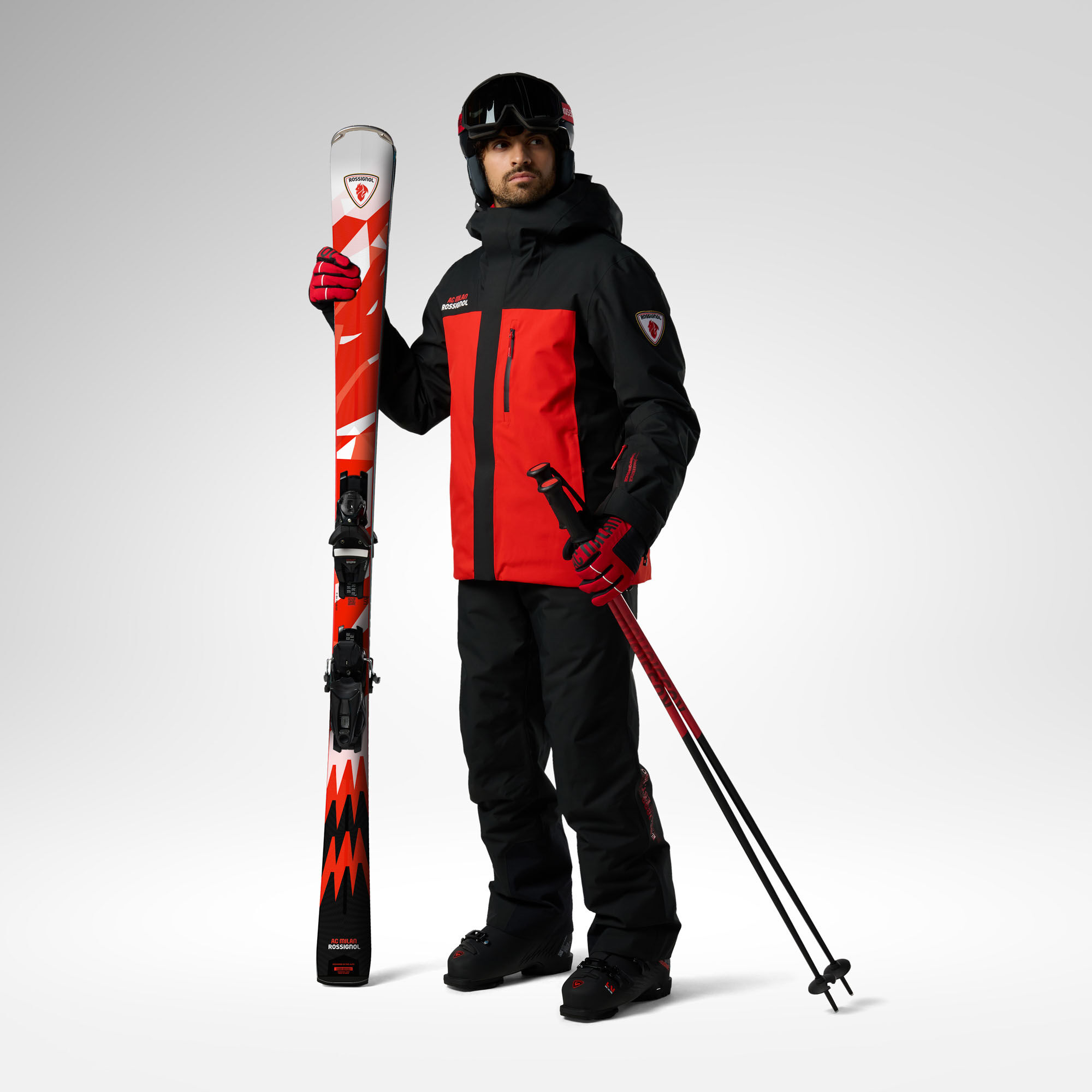 MEN ROSSIGNOL X AC MILAN SKI PANT | Rossignol x AC Milan | Rossignol