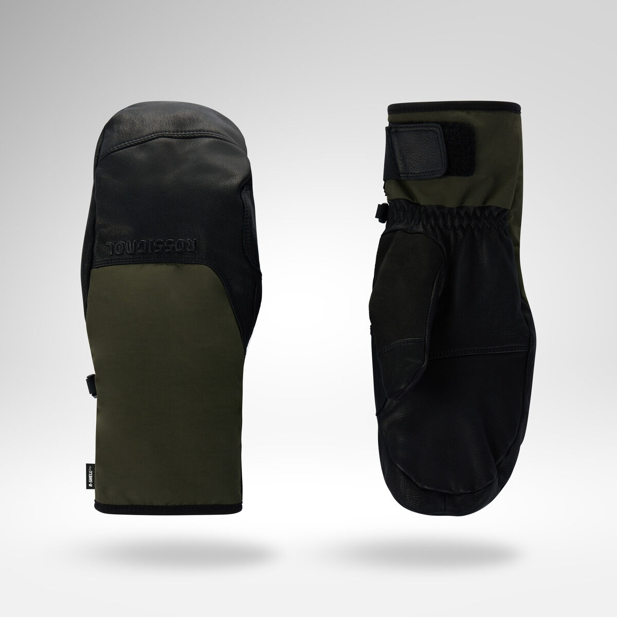 Rossignol Type R-Shell Dry Ski Mittens Green
