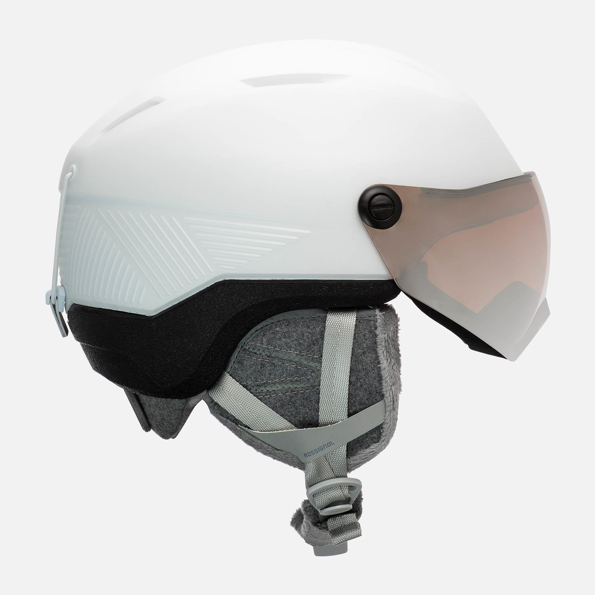 Women's Helmet Fit Visor Impacts | White | Rossignol