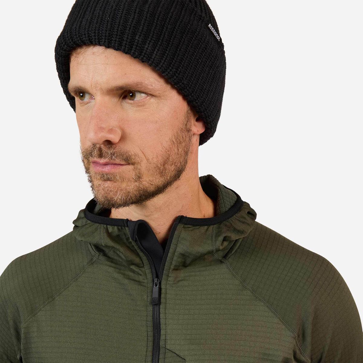 Rossignol Forro polar con capucha y cremallera completa Blackside para hombre Green