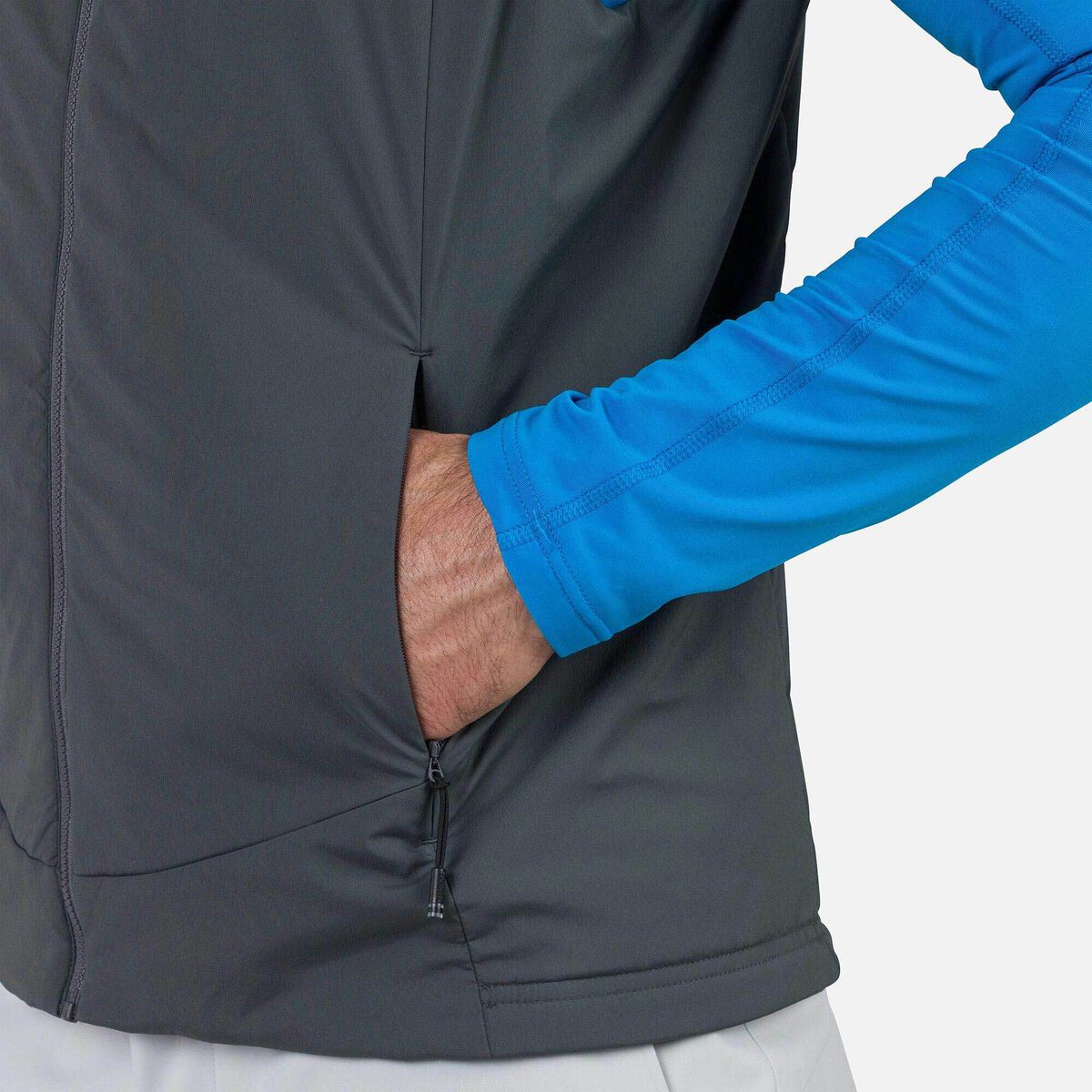 Rossignol Men's Opside Light Insulated Vest Grey