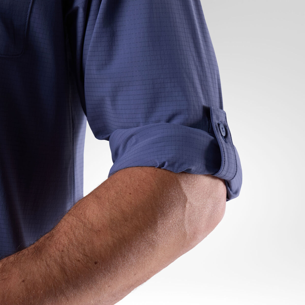 Rossignol Men's Long Sleeve Ventilation Shirt blue