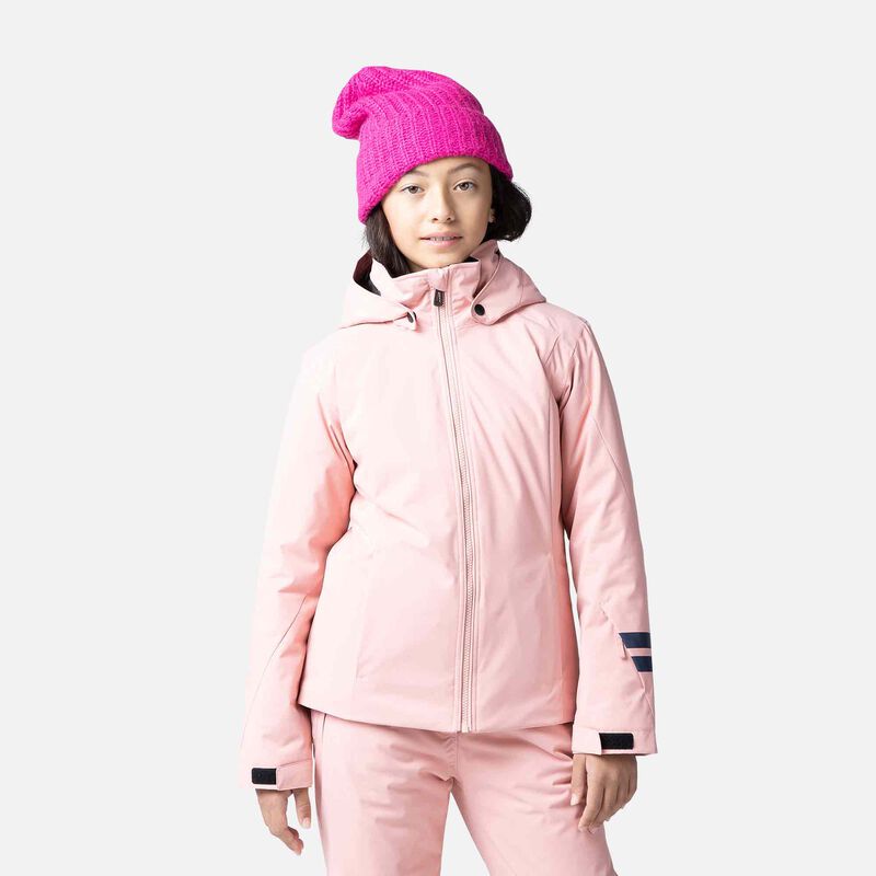 Rossignol Logo-patch Stand-up Collar Jacket in Pink
