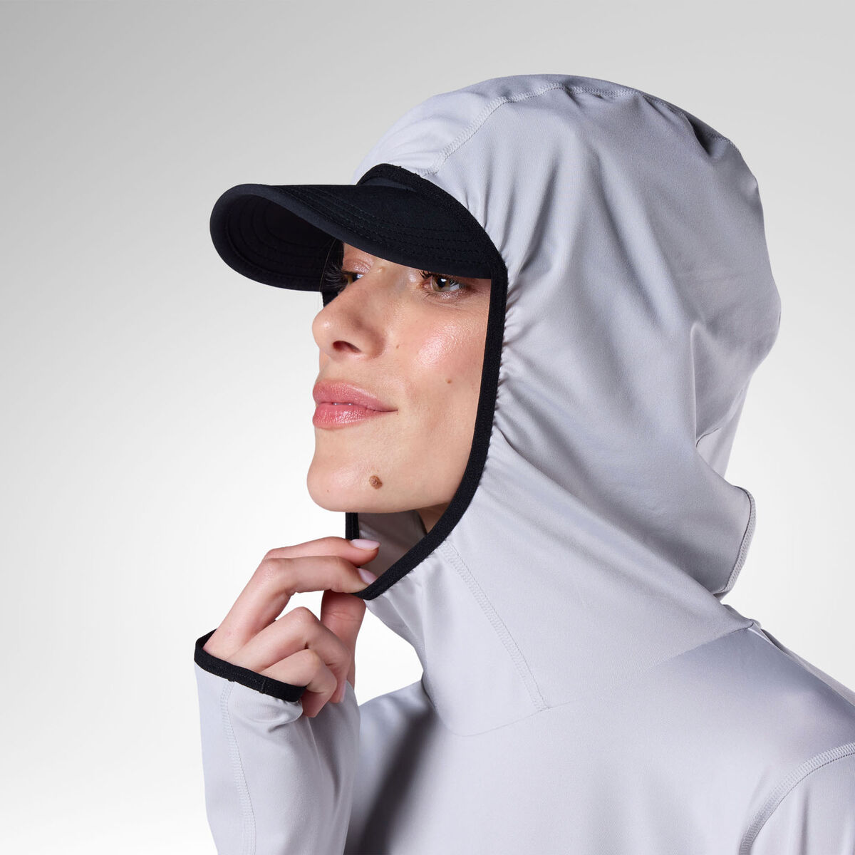 Rossignol Women's Westweg Sun Hoodie Grey