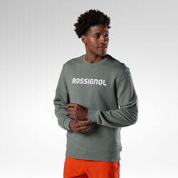 Rossignol Men's Logo Crewneck Sweatshirt green