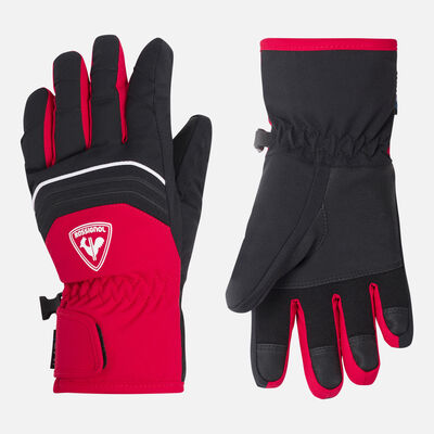 Rossignol Juniors' Tech Ski Gloves red