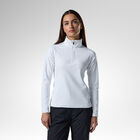 Rossignol Women's Mid Layer Stretch Half-Zip WHITE