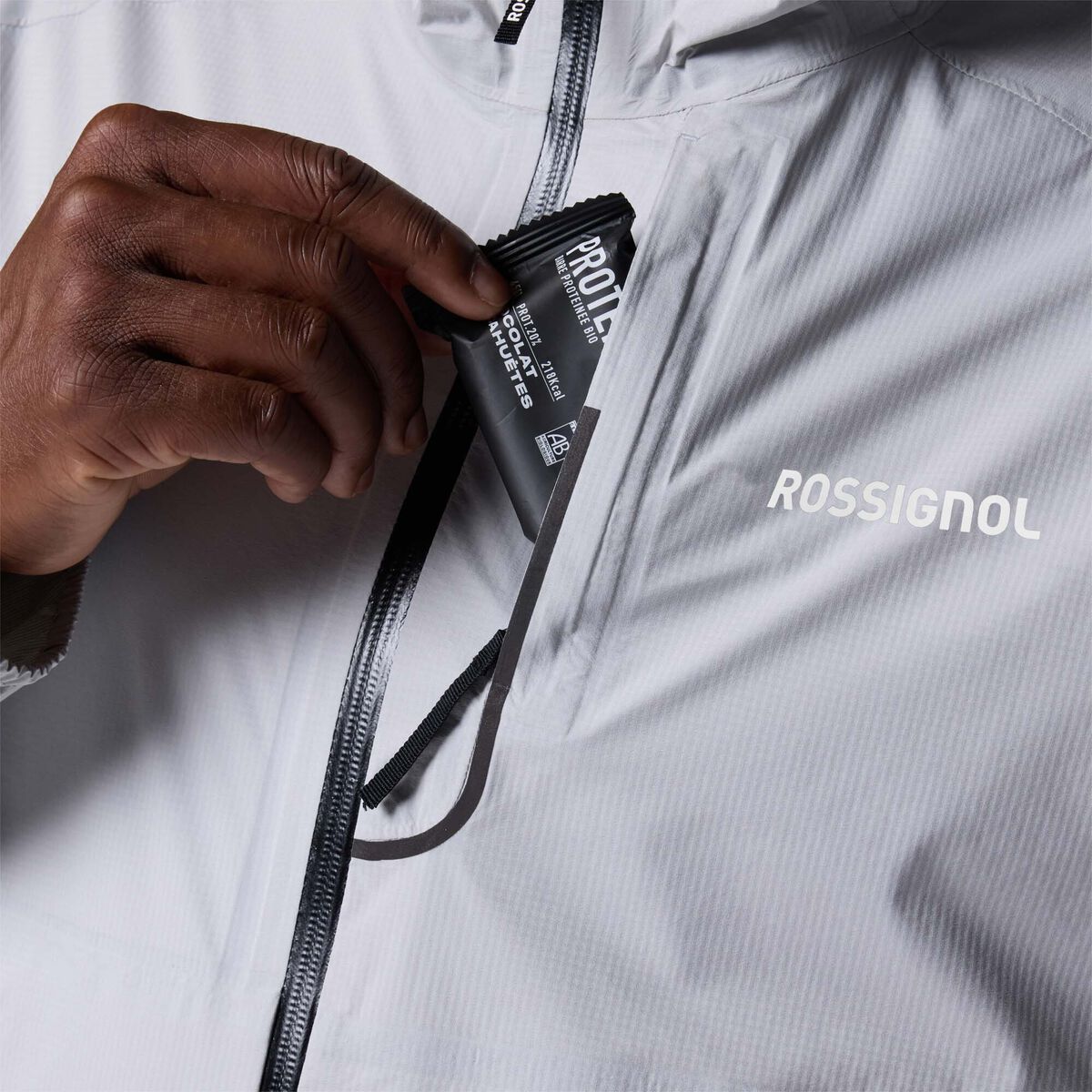 Rossignol Veste Softshell 2,5 couches imperm&eacute;able pour hommes grey