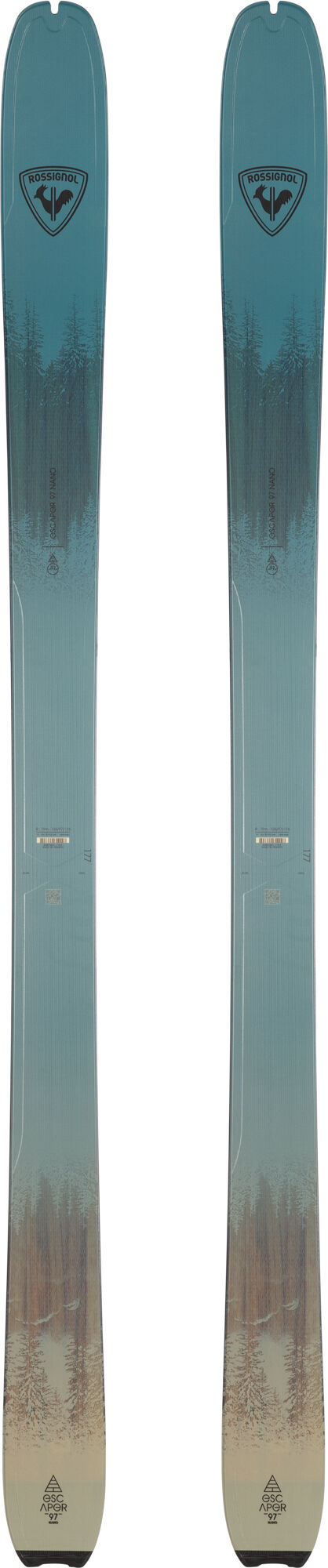 ロシニョール.エスケープ152デレクショナルボード Men's Touring Skis ESCAPER 97 NANO OPEN | ツーリング | Rossignol