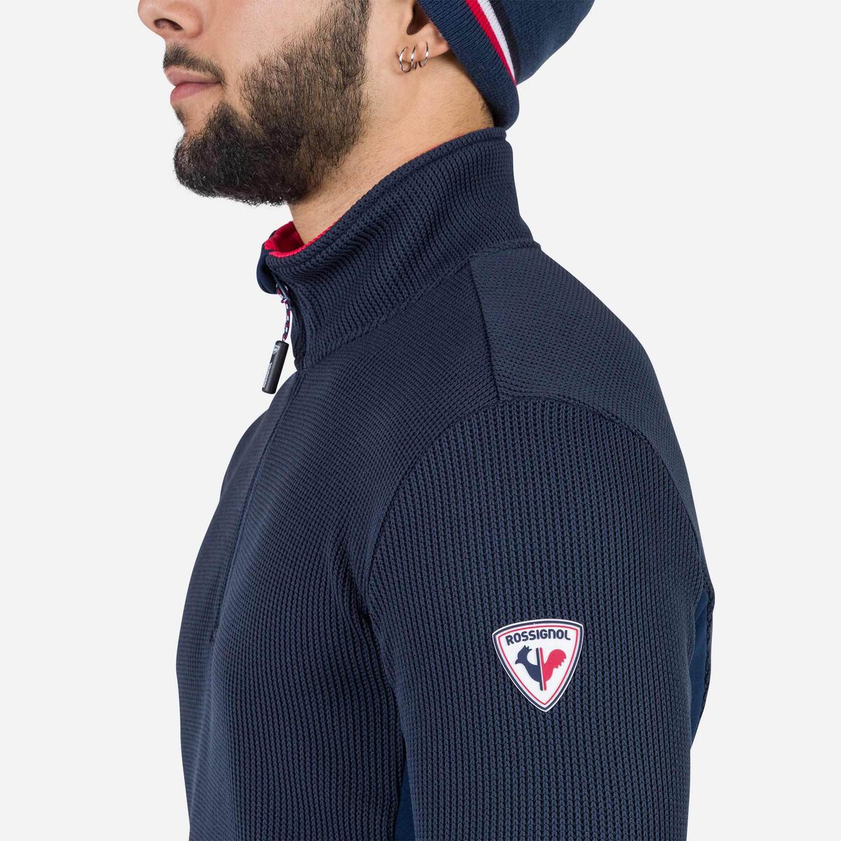 Rossignol Men's Cieloalto Half-Zip Fleece Blue