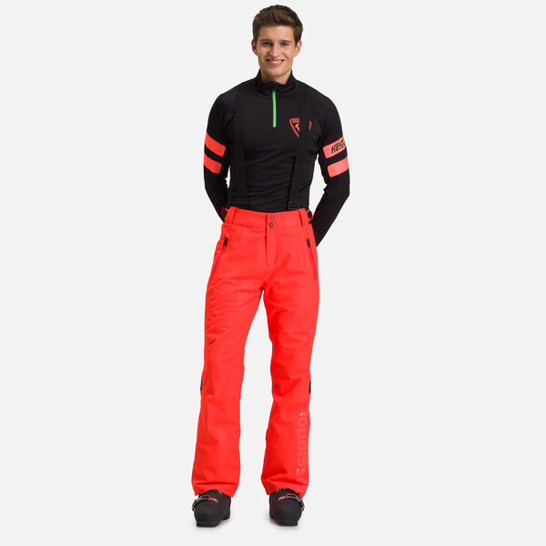 Pantaloni Da Sci Uomo AD7L KRY - Con Bretelle Staccabili, Ghetta Interna E Rinforzo Anti-lamina