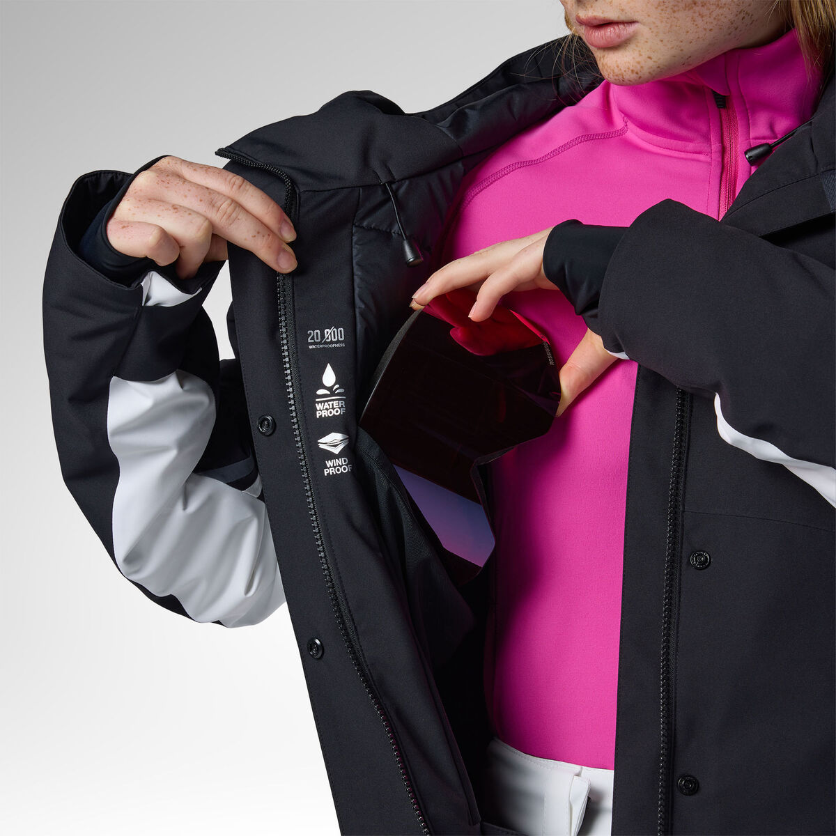 Rossignol Women's Strawpile Insulated Ski Jacket Black