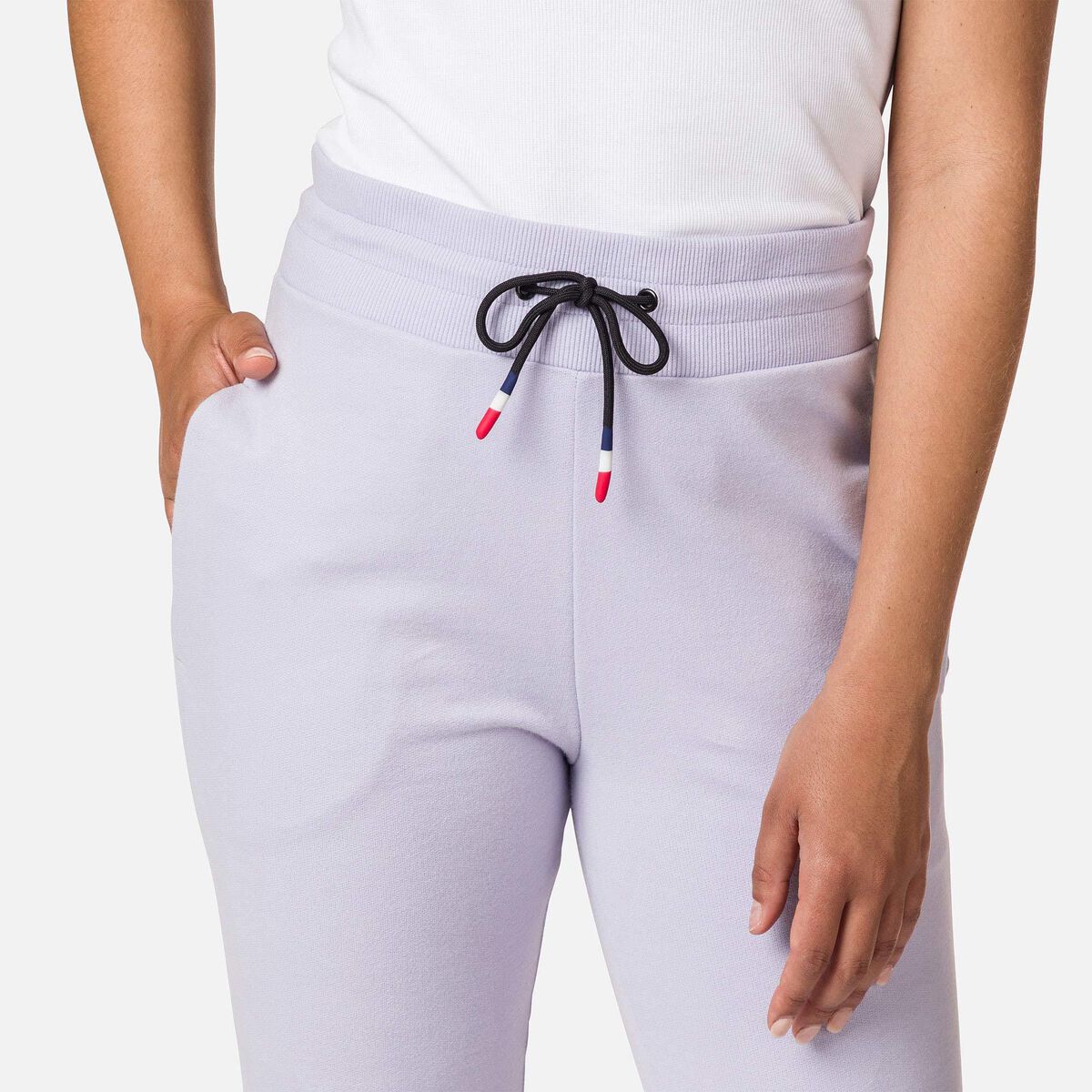 Pantalon en coton logo femme