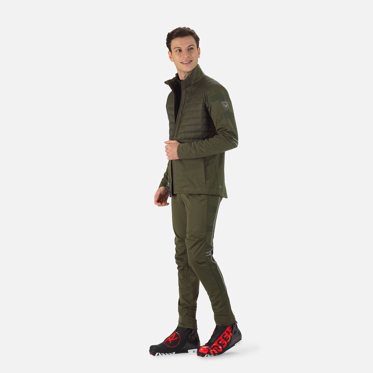 Rossignol Langlaufjacke Poursuite Warm f&uuml;r Herren Green