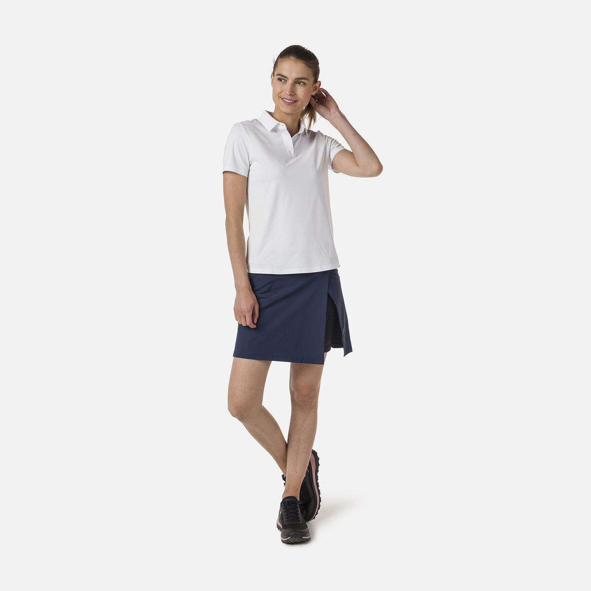 Rossignol Polo leggera traspirante da donna White