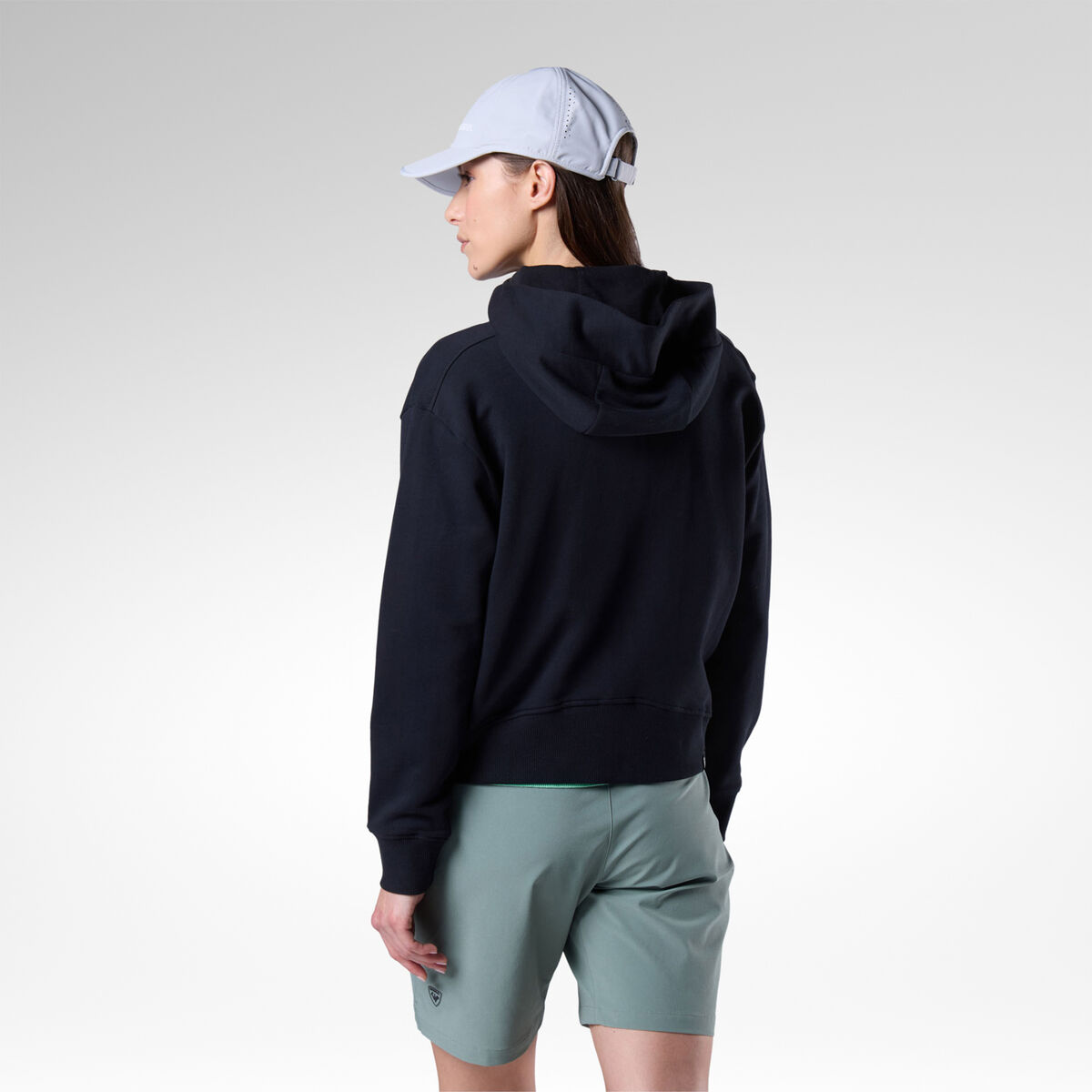 Rossignol Women's Logo Full-Zip Sweatshirt Black