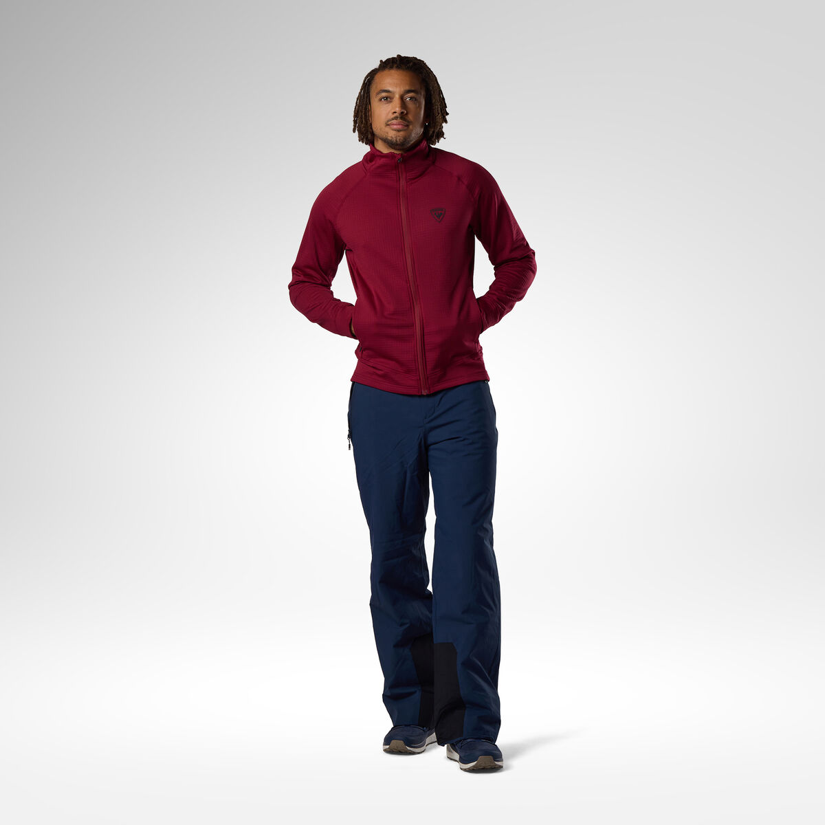 Rossignol Men's Blackside Full-Zip Fleece Jacket [Ljava.lang.Object;@e811883