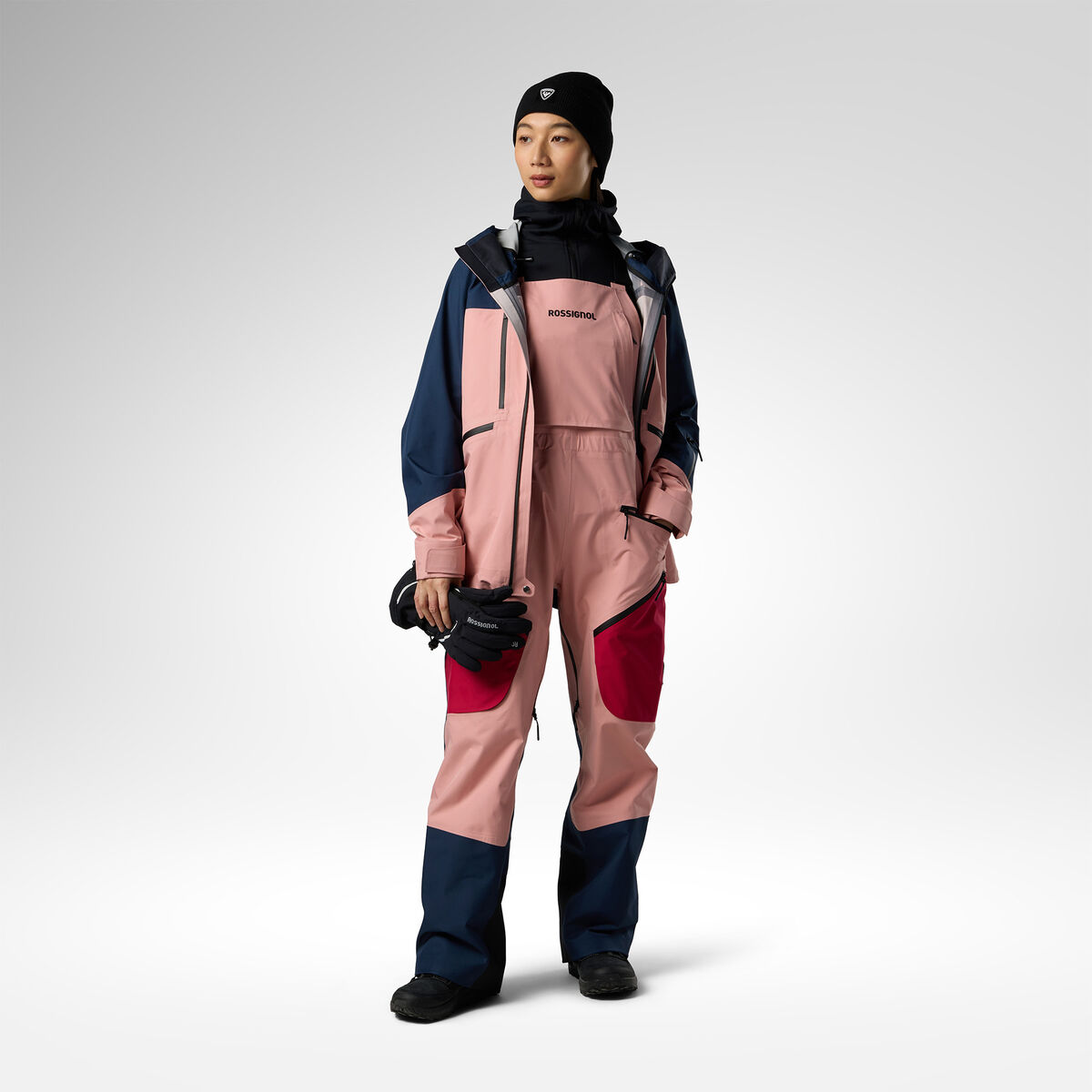 Rossignol WOMEN'S PROCLIVITY ATHLETE SKI BIB Pink/Purple