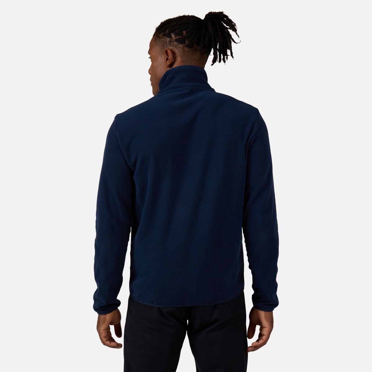 Rossignol Men's Strawpile Half-Zip Fleece Top Blue