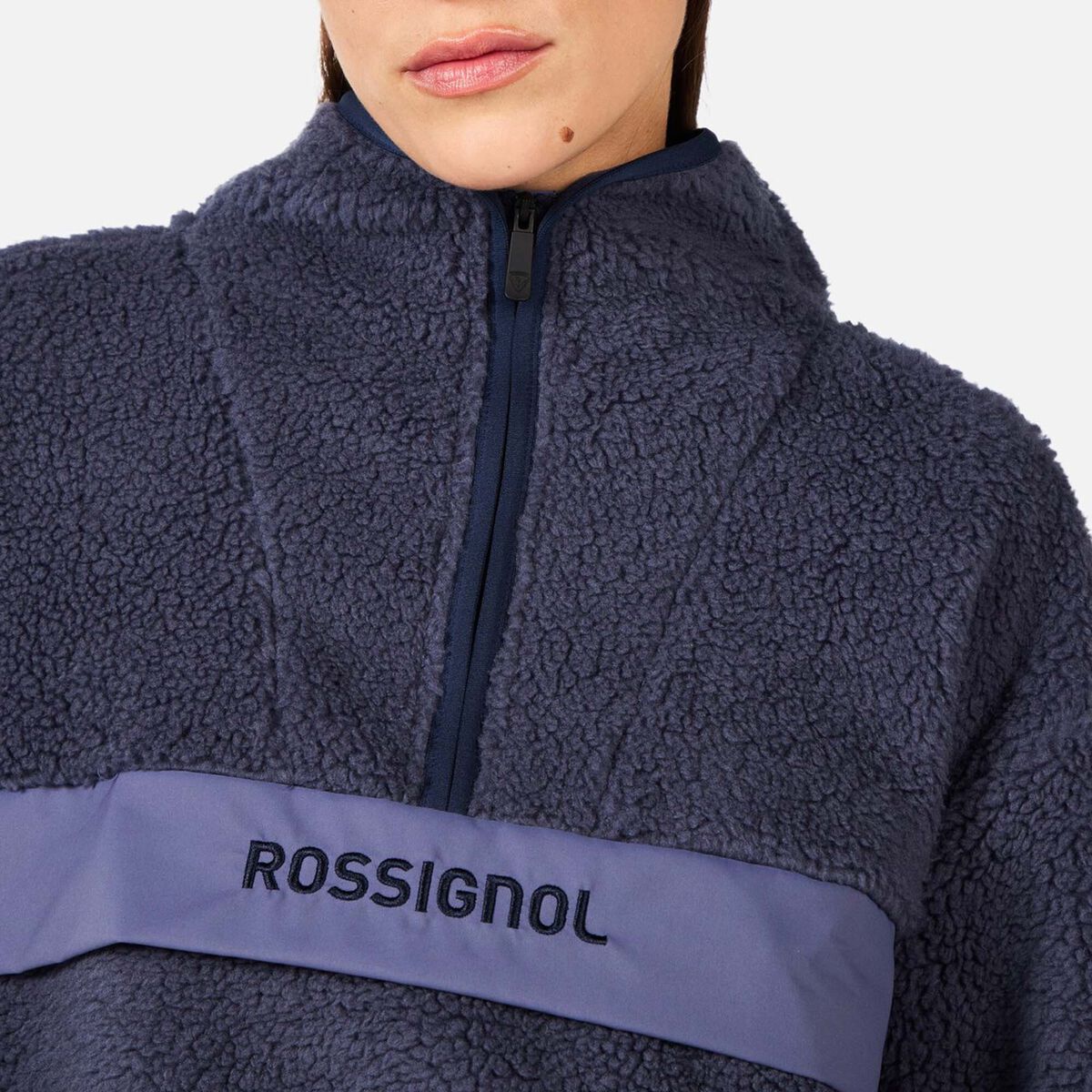 Rossignol Women's Alltrack Half-Zip Fleece blue