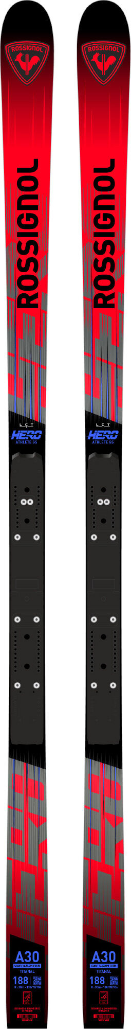 HERO ATHLETE FIS GS FACTORY 193 R22 Yコード HERO FIS GS FAC 193 R22 | System Bindings | Rossignol
