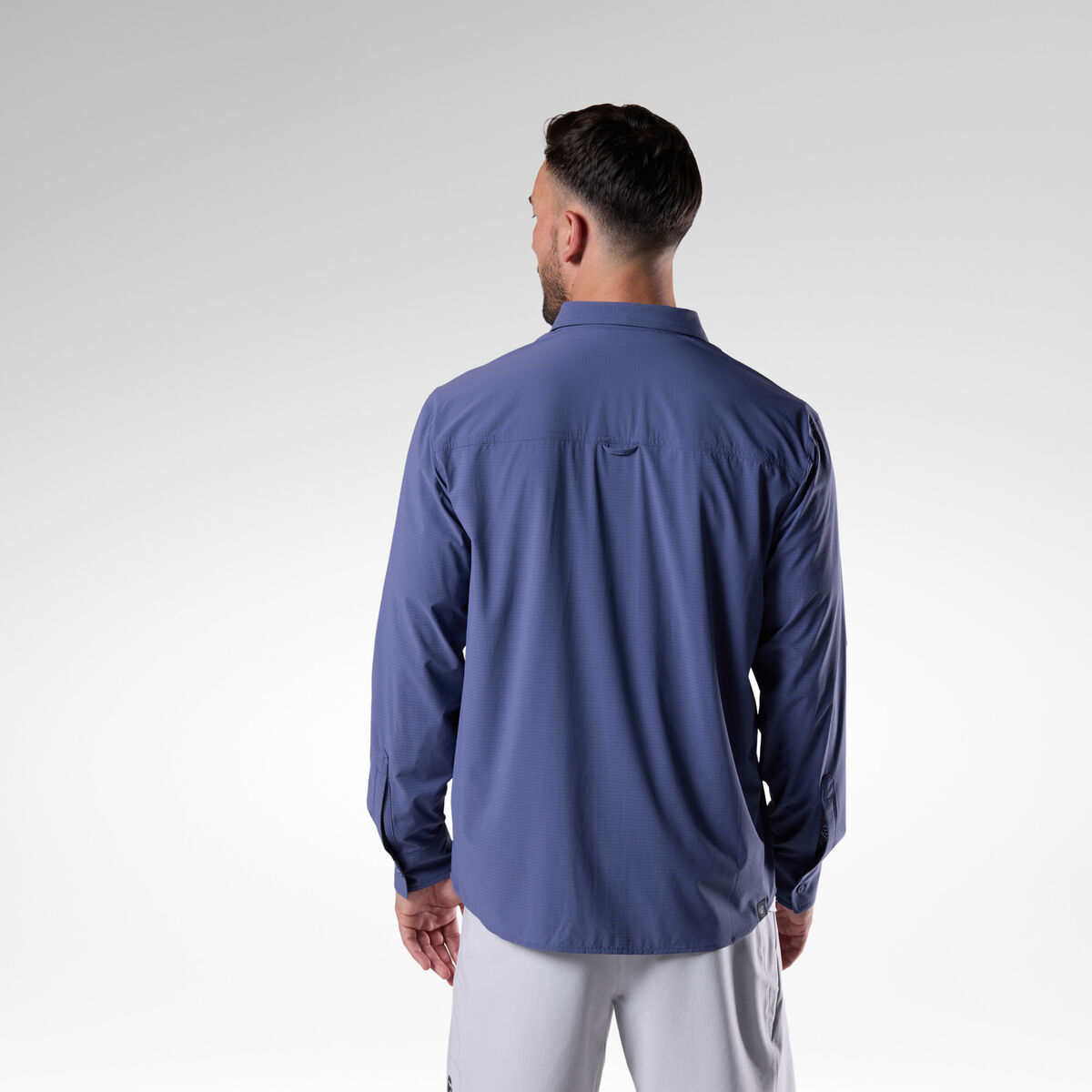 Rossignol Men's Long Sleeve Ventilation Shirt Blue