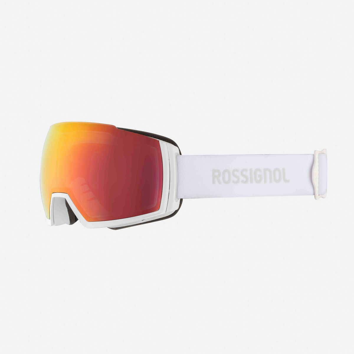 Rossignol Maschera da sci unisex Magne'lens Bianco