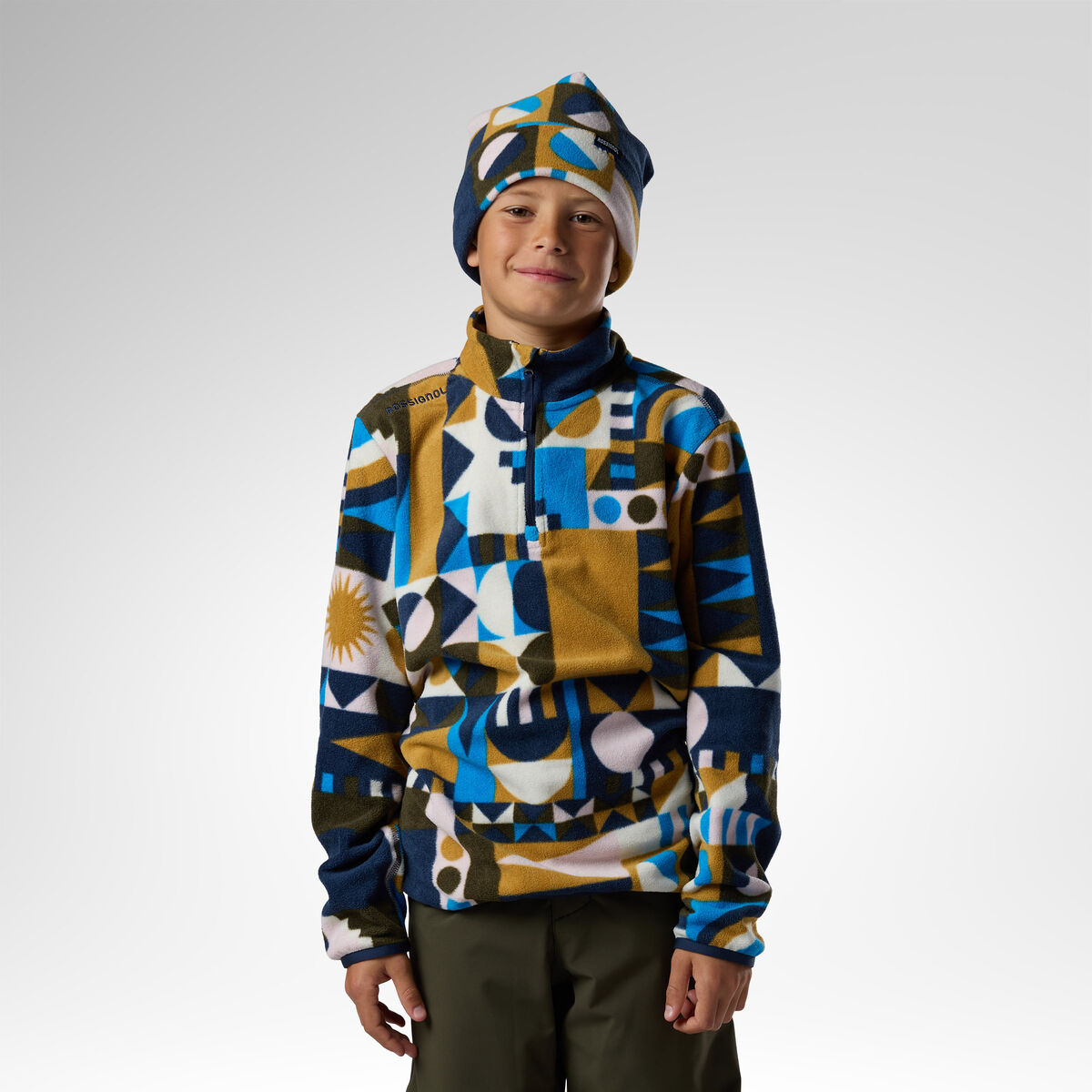 Rossignol Juniors' Quarter Zip Polar Fleece [Ljava.lang.Object;@7080d989