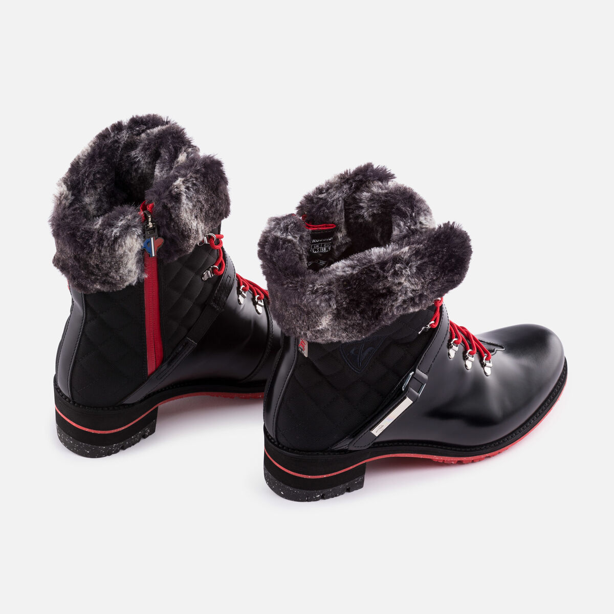 Rossignol Women's 1907 Megeve Shiny Black Boots Black
