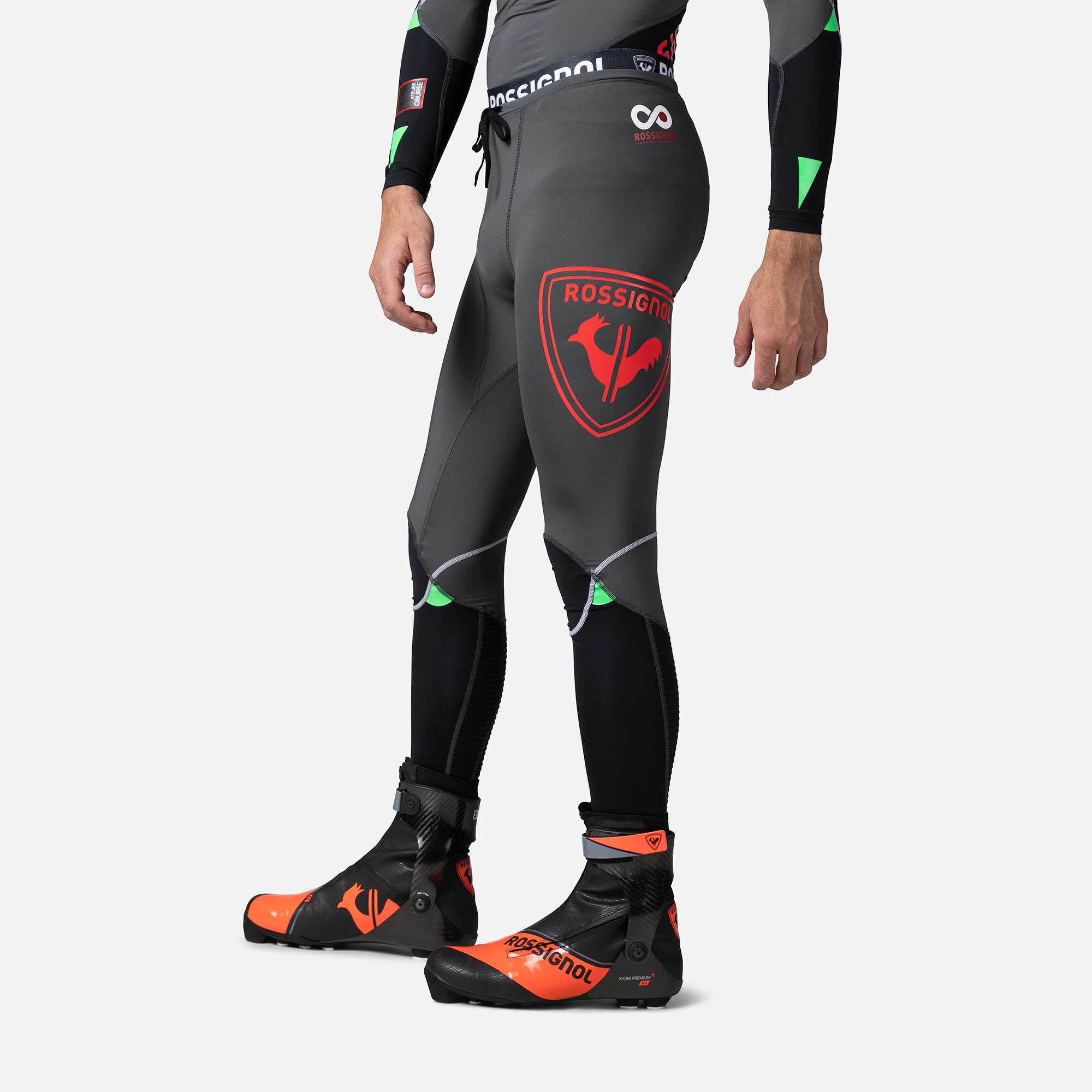 Rossignolインフィニ コンプレッション メンズMスキーウエア Men's Infini Compression Race Tights | Grey | Rossignol