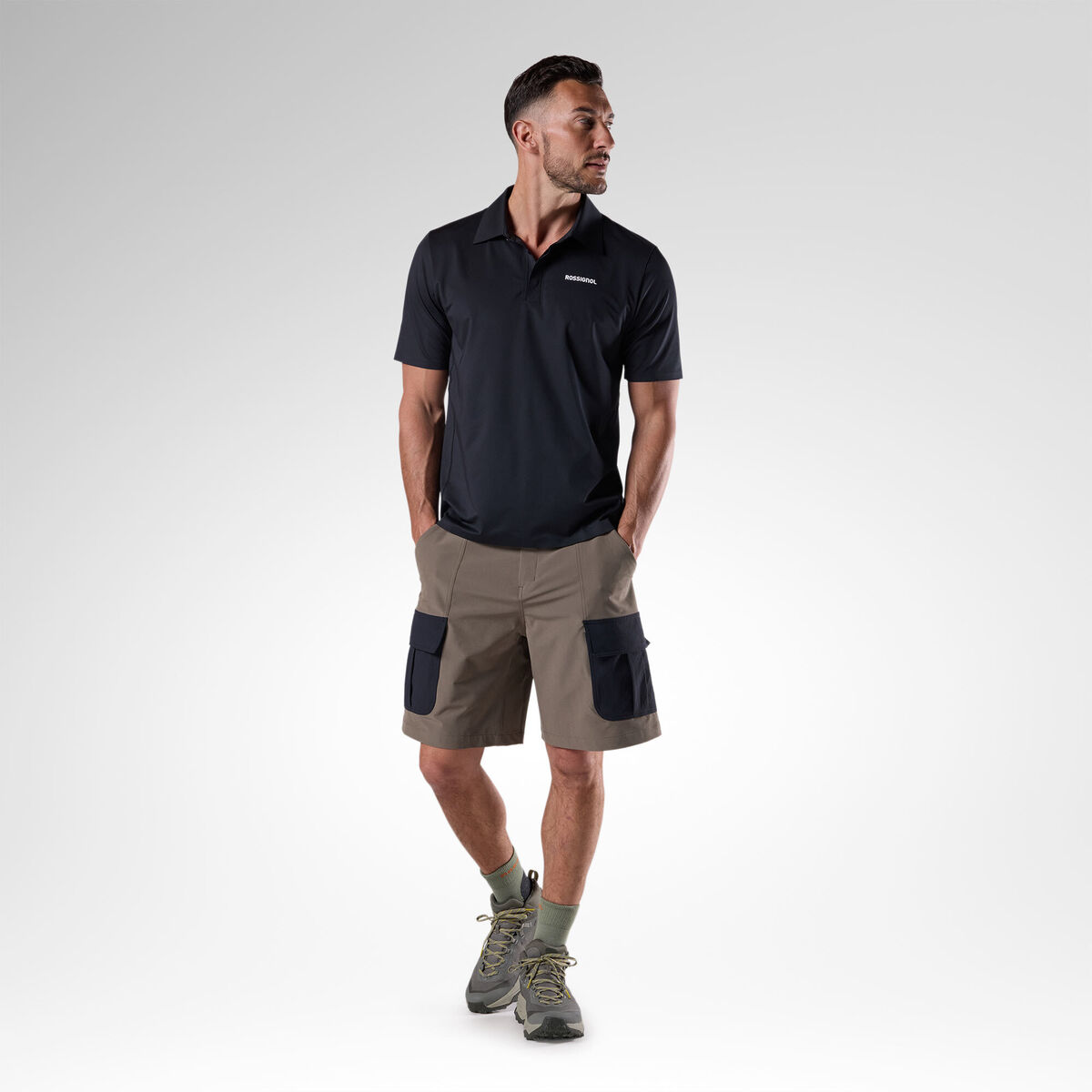 Rossignol Men's Lycian Polo Shirt Black