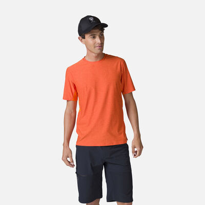 Rossignol Meliertes Wander-T-Shirt für Herren orange