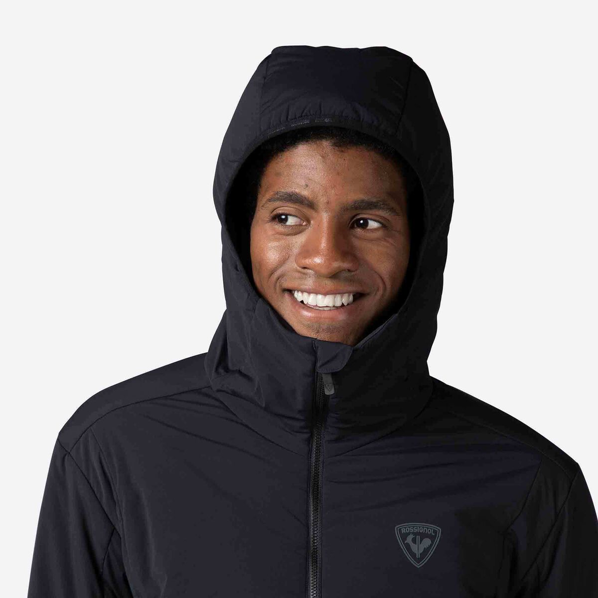 Rossignol Men's Opside Light Insulated Hoodie Jacket Black